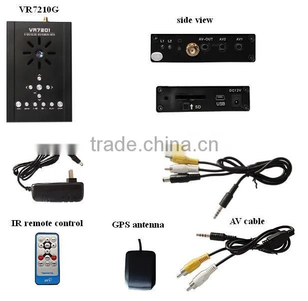 D1 resolution SD card real time DVR