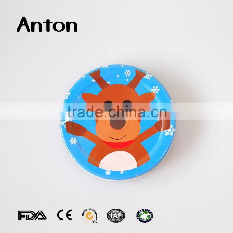 Canning Cartoon Metal Screw Cap