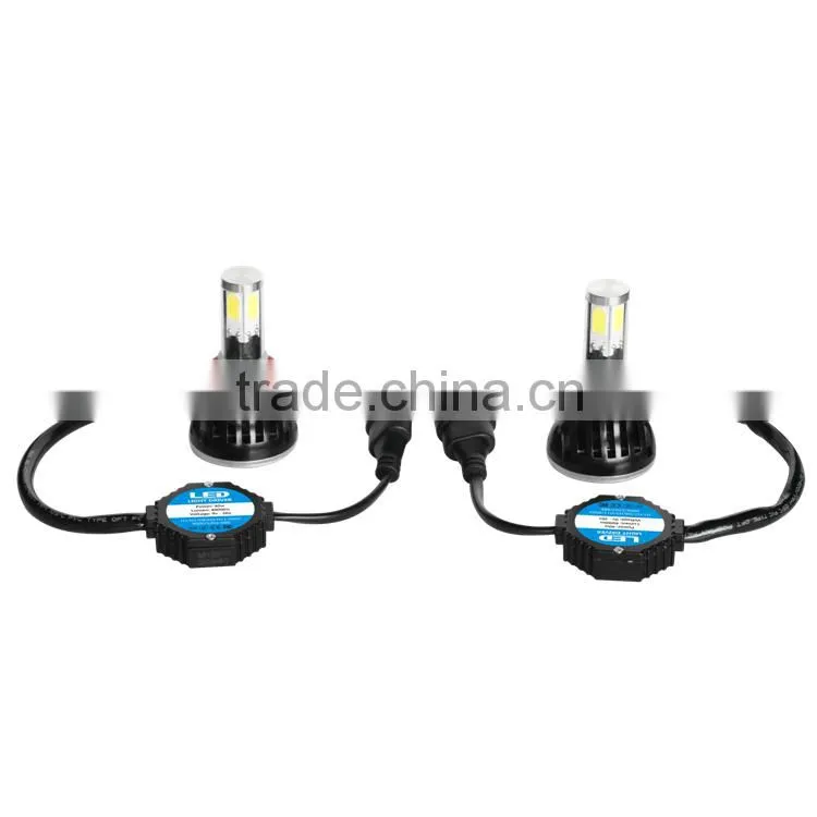 led Auto Headlight H11 Hot Sale H1 H3 H4 H7 H8 H9 H10 H13 9005 9006 40W Led Headlight Led Car Headlight