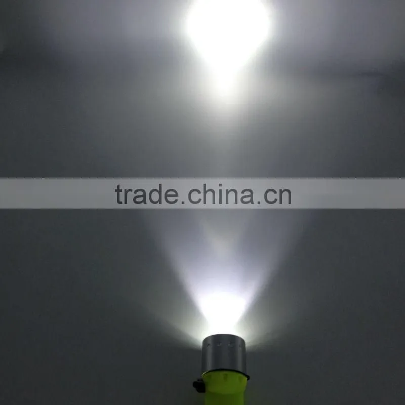 3w waterproof diving led flashlight
