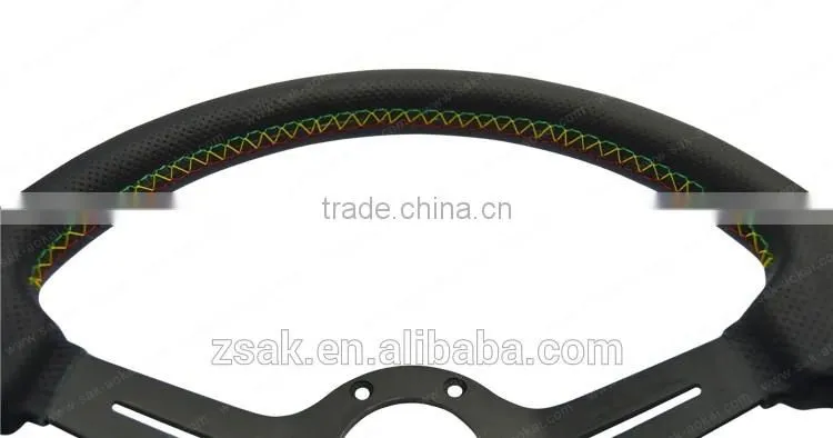 Chinese factory direct drift deep dish alloy steering wheel