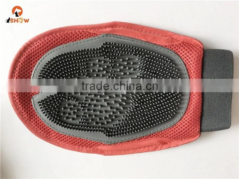 Two-sided Cat & Dog Grooming Glove - Perfect for Long & Short Hair - Pet Hair Remover from Furniture - Effective Shedding Brush