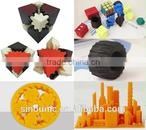 middle size dual extruder 3D rapid prototying machine