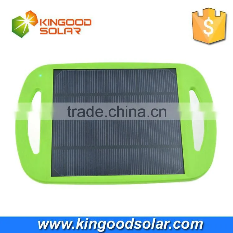 2.5W Portable Directly Solar Panel Charger with coloful free logo customized