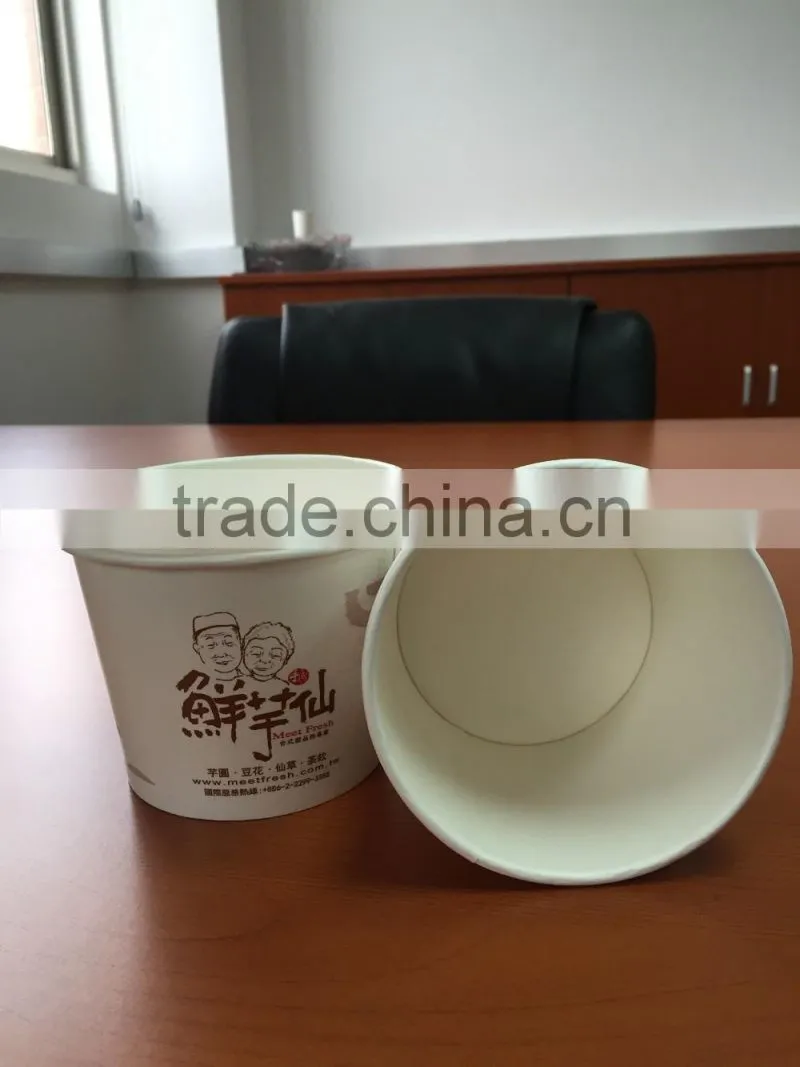 Cold drinks double PE coated paper cup