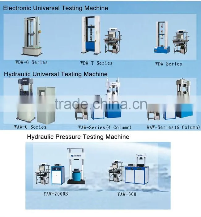 WLW series computer control electro-hydraulic servo horizontal tensile testing machine UTM Tensile testing machine