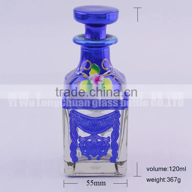 home decoration fragrance reed perfume diffuser in glass bottle