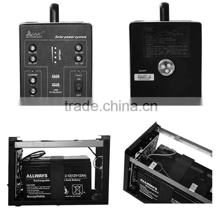 300W 600W 1000W solar generator systems portable soalr power bank for home application