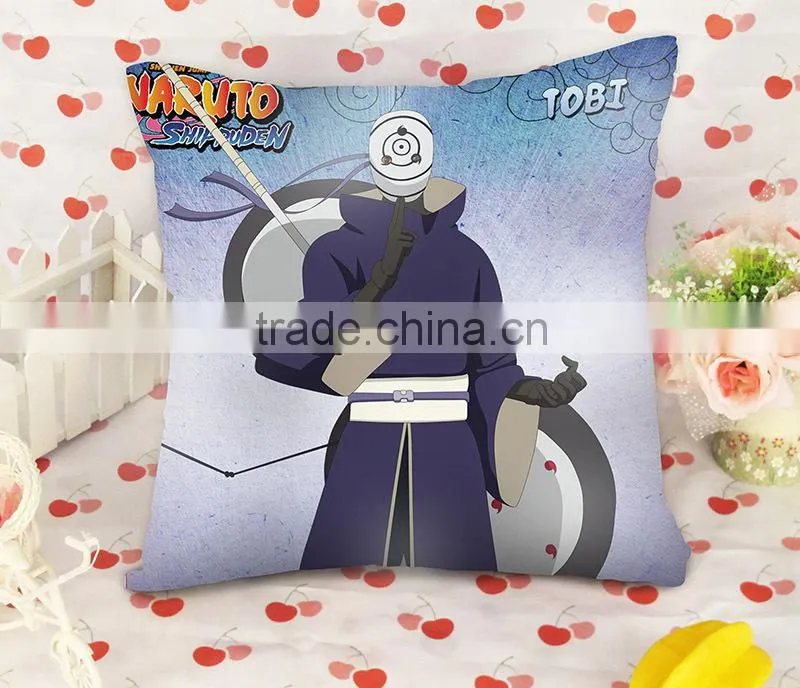 Japanese hot anime NARUTO printed pillow cover