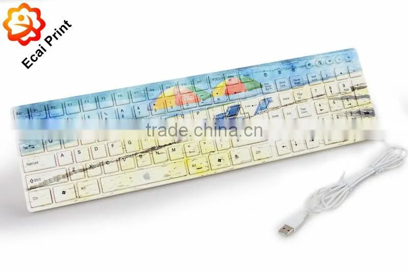 2016 personalized customize sublimation keyboard gaming