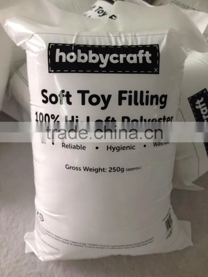 100% polyester stuffing fiber used for toy and cusion
