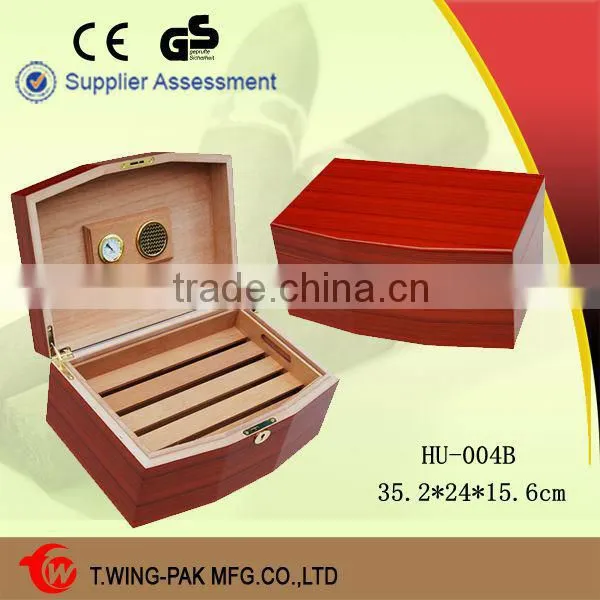 Fashion humidor box spanish wood