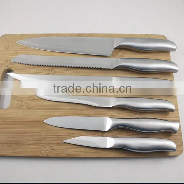 6PCS Stainless steel kitchen knife set (in stock)