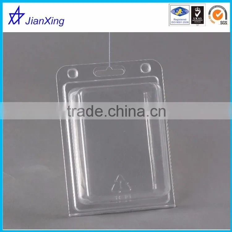 sandwich and bread plastic blister pacakging box with clear cover