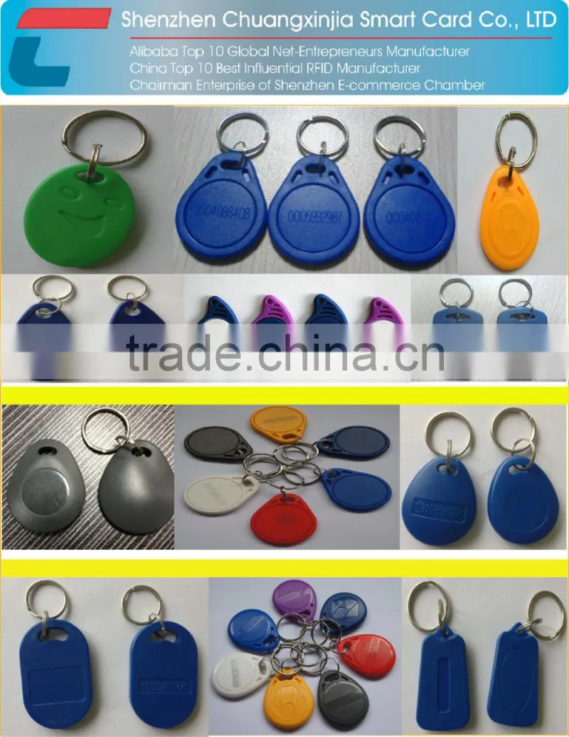 125khz EM4100 &TK4200 RFID Key Fob ,Custom Door Access Key Fob