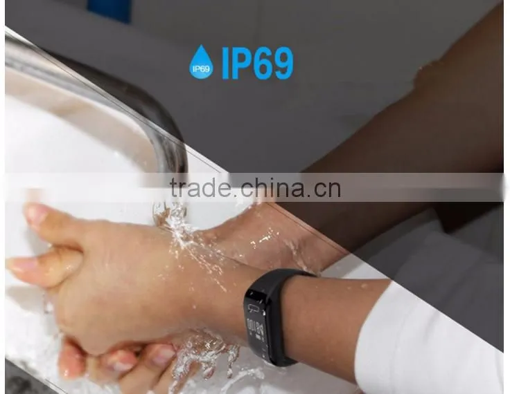 fitness band tracker heart rate monitor smart bracelet for iphone