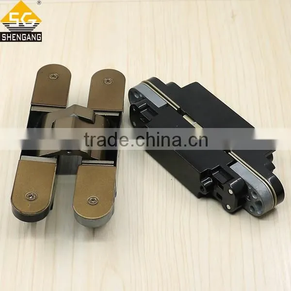 zinc alloy adjustable concealed tectus 340 3d hinge for wooden doors
