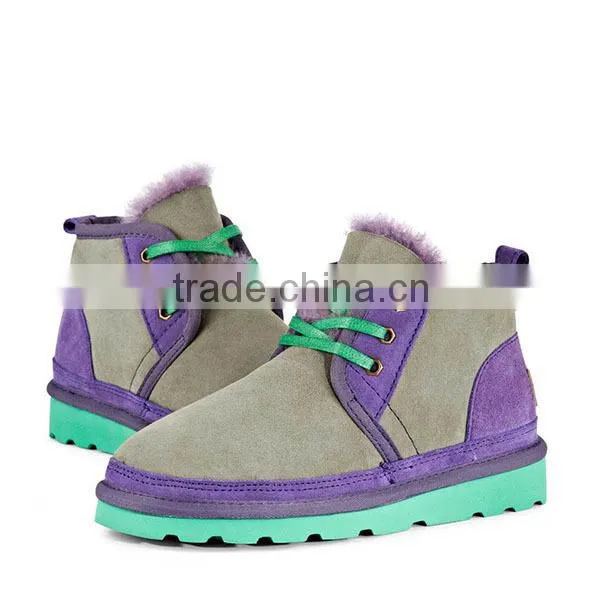 Fashion splicing EVA sole winter women shoes boots