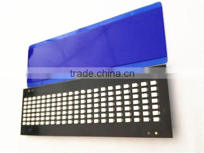 2015 new style creative and fashion light up led panel for T shirt with high quality