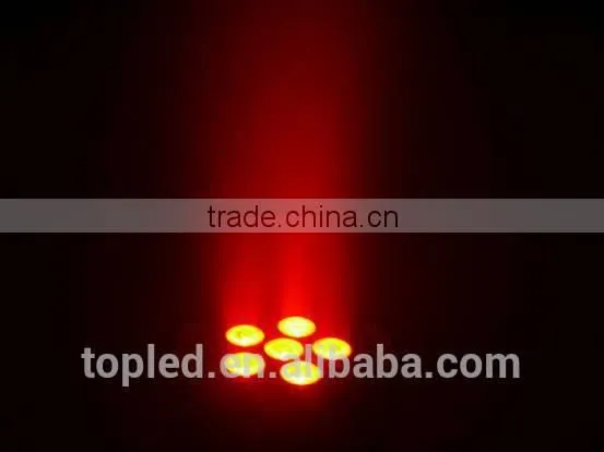2/4/6/8CH dmx led par 6*4-in-1 RGBW indoor led par can battery powered par light for club shows