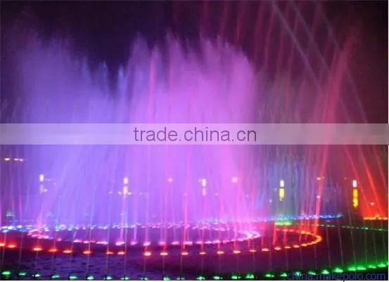 Factory supply outdoor Water Running Fountain, music fountain control system