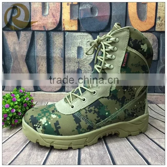 Wholesale camouflage oxford cloth army men military tactical boots