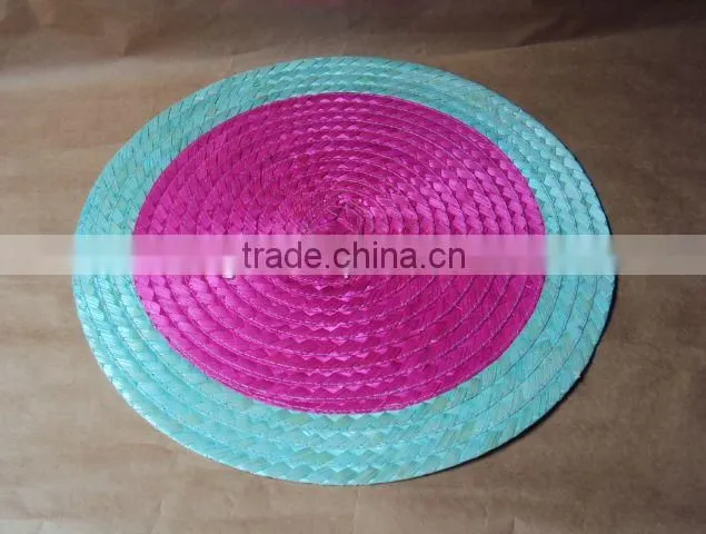 Green Bamboo Woven Placemat