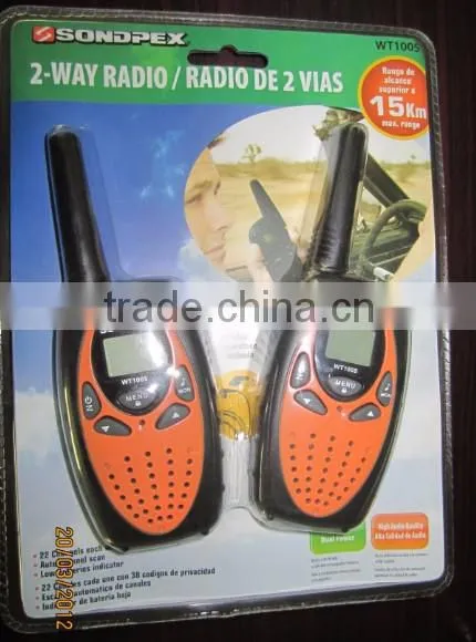 Ebay Hotsale long range 2 way radio PMR446 8CH 0.5W Lechance T628