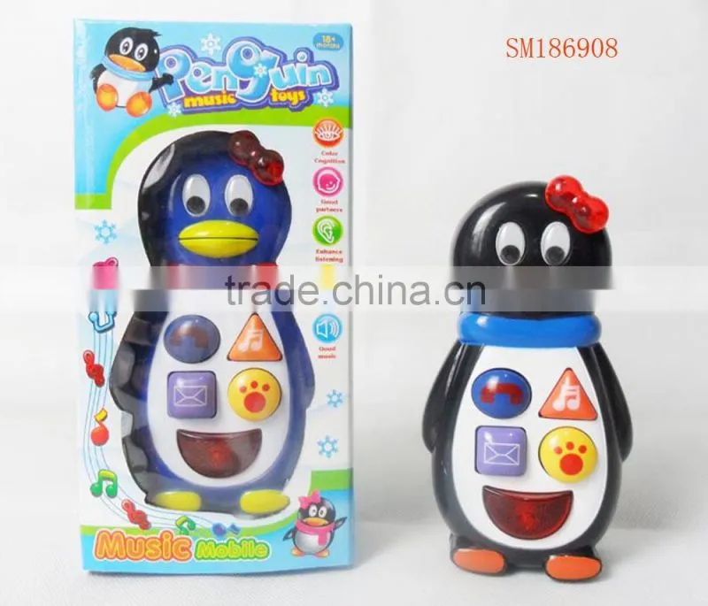 Funny plastic toy mobile phone for kids