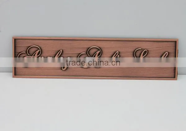2015 hot stamping laser cut golden/silvery custom cheap copper business name card blank of metal crafts