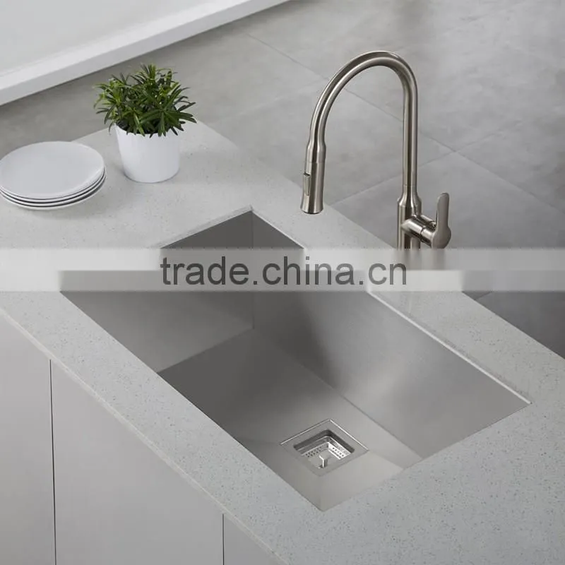 30 Inch Stainless Steel Undermount Single Bowl Kitchen Sink