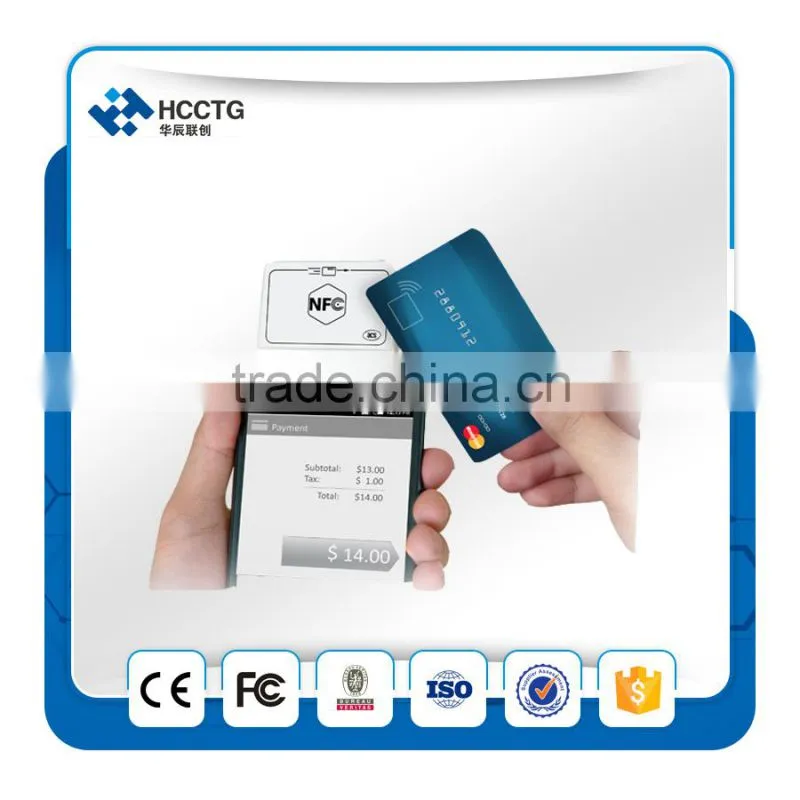 Buy Pos 3.5Mm Audio Jack Small Credit Nfc Card Reader Atm Skimmer Writer