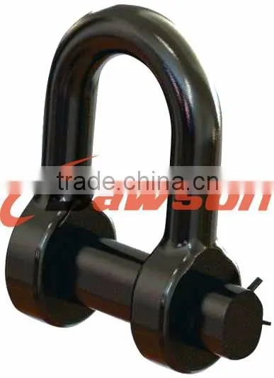 American standard D ring shackle or archery recurve bow shackle with bolts and nuts