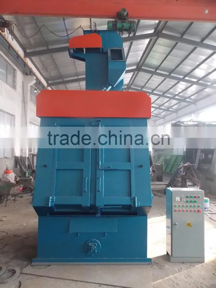 Q3210 Q3210D tumble blast machine