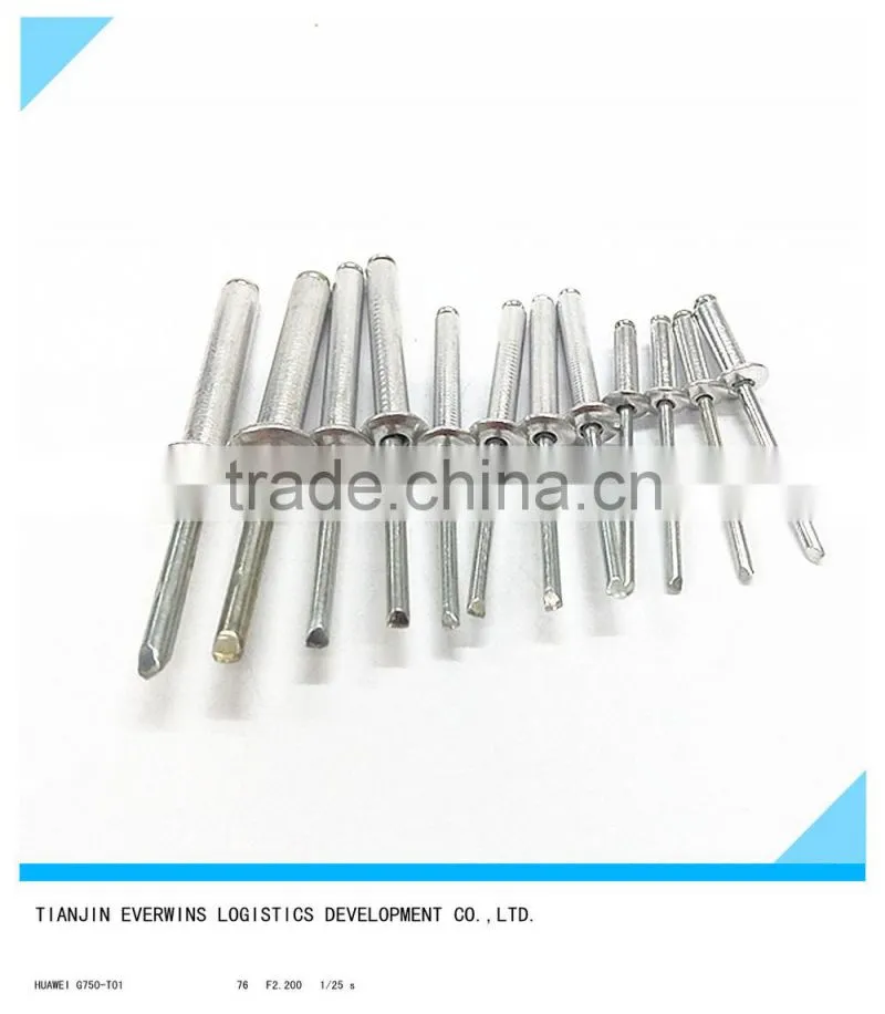 Countersunk head Aluminium Blind rivets