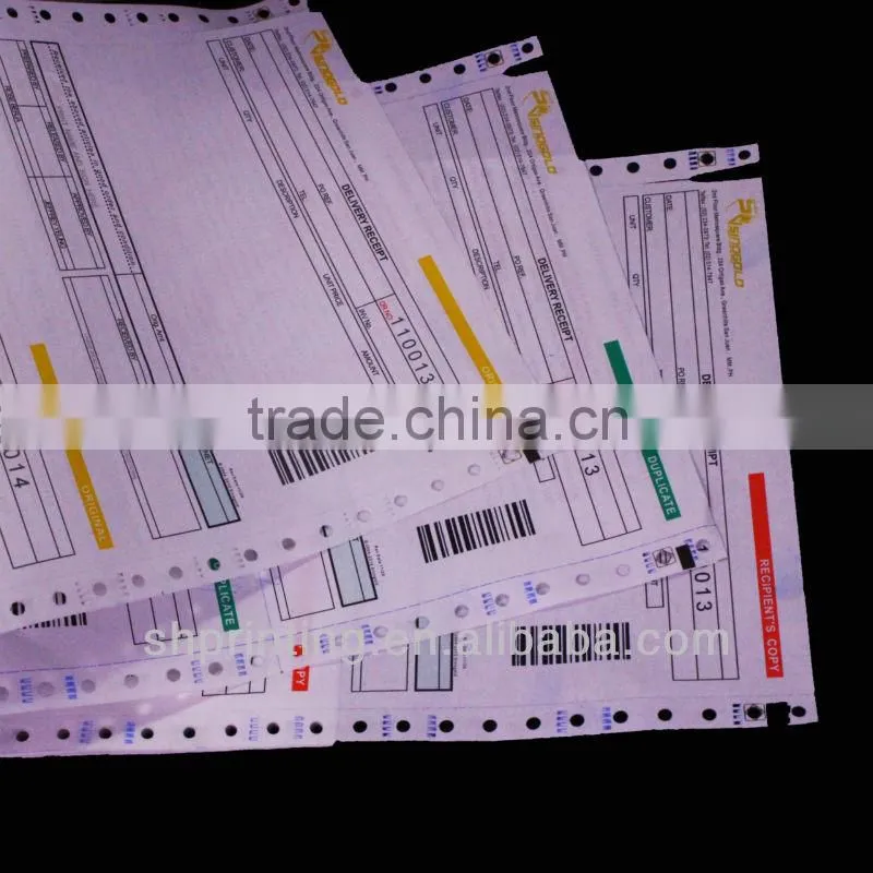 business bill paper invoices printing