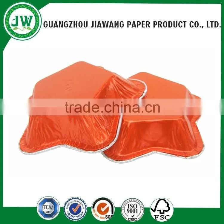 Aluminum foil dairy food container