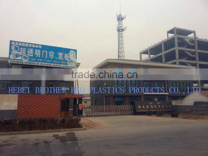 Big Core Transparent PVC Flat Sheet