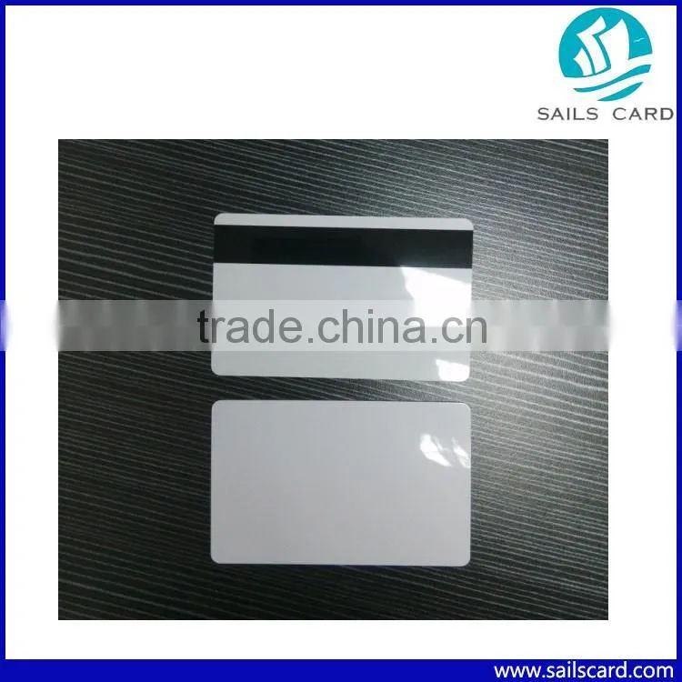 125khz 13.56mhz EM4100 S50 Proximity blank RFID Card with magnetic stripe