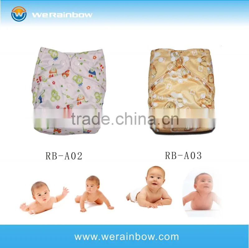 new cloth diapers with bamboo material