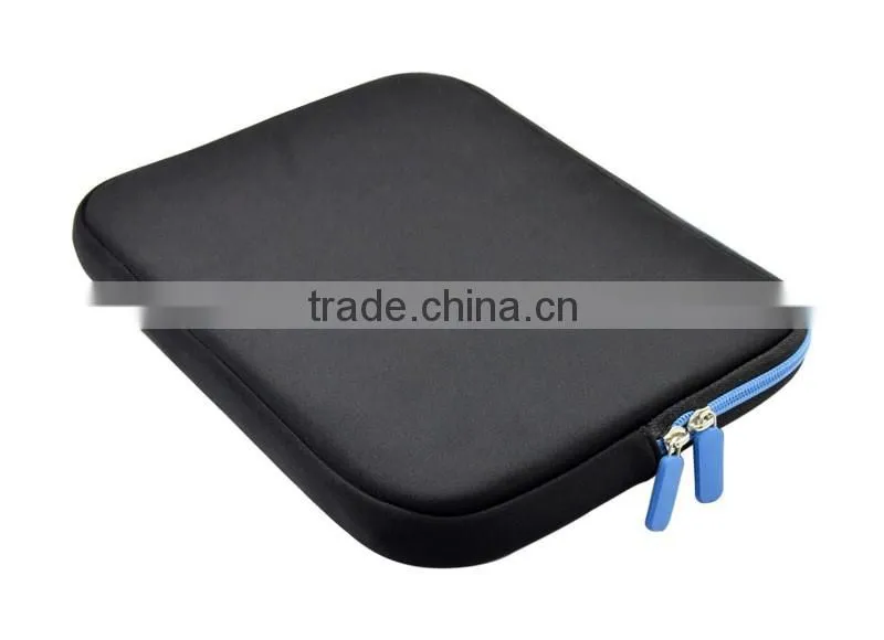 Shenzhen factory shockproof waterproof lightweight tablet pouch with zipper
