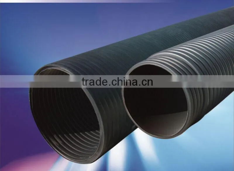 Municipal sewage pipe HDPE Double-wall Corrugated Pipe