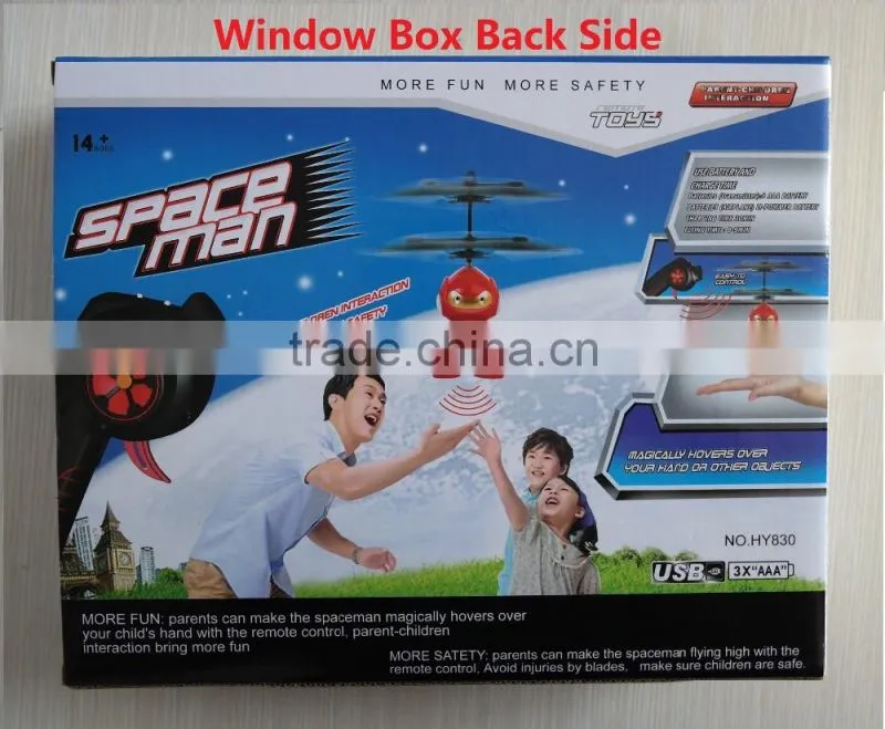 New Year Gift 2016 Infrared Induction Flying Astronaut Toy HY-830A Most Popular Toys New Toys Educational New RC Flying Spaceman