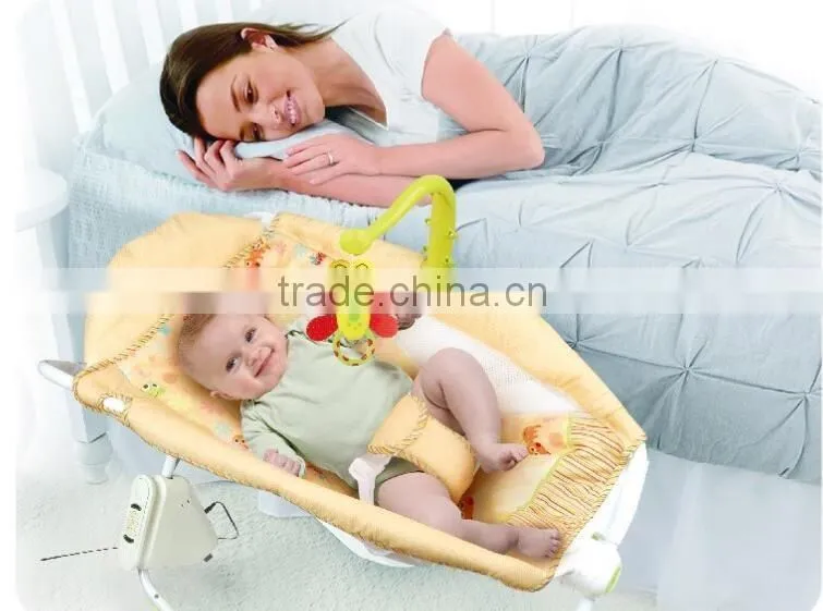 fisher baby swing chair indoor jumper bouncer function with baby rattle toys non noxic material similar to fisher price