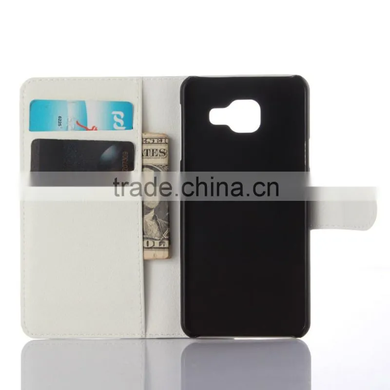 High Quality Leather Card Wallet Folio Stand Flip Case Cover for Samsung GALAXY A3 A310