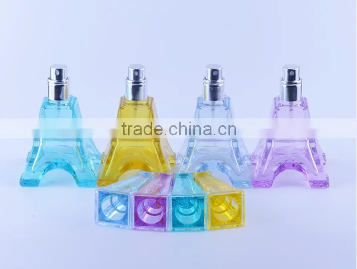 The Eiffel Tower 30 ml perfume glass spray bottle of cosmetics packaging