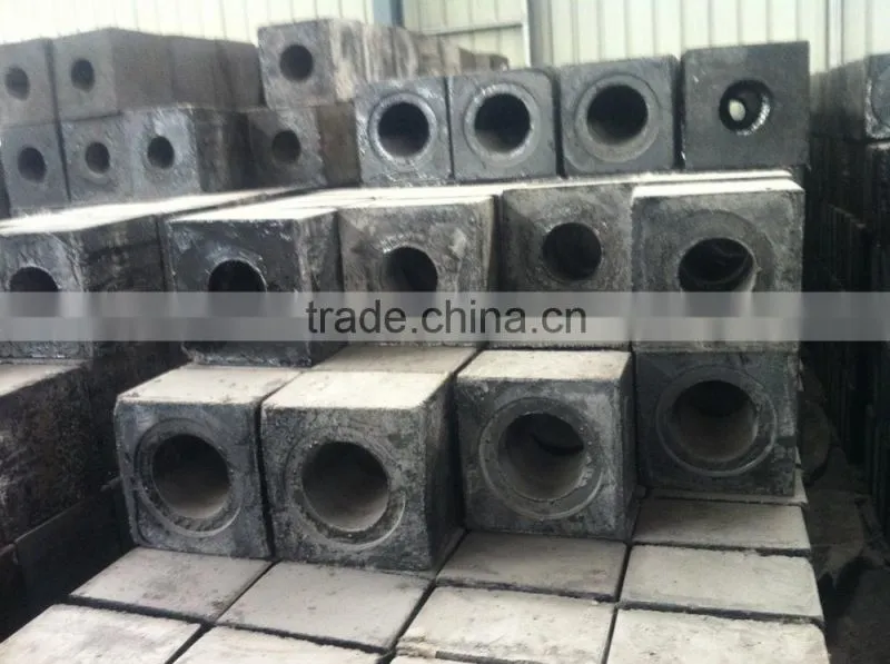 LQ Tundish Well Block with Metering Zirconia Nozzle