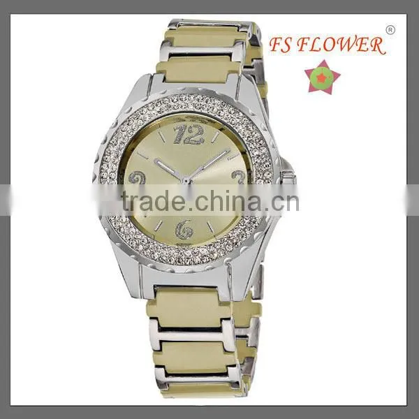 FS FLOWER - Fashion Diamond Between Plastic Chinese Watches Wholesaler
