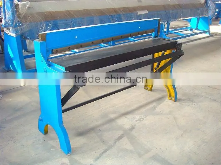 quality assured foot pedal sheet iron shearing machine