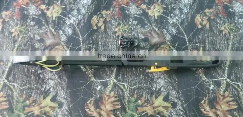 Outdoor fly fishing equipment with slingslot and flashlight
